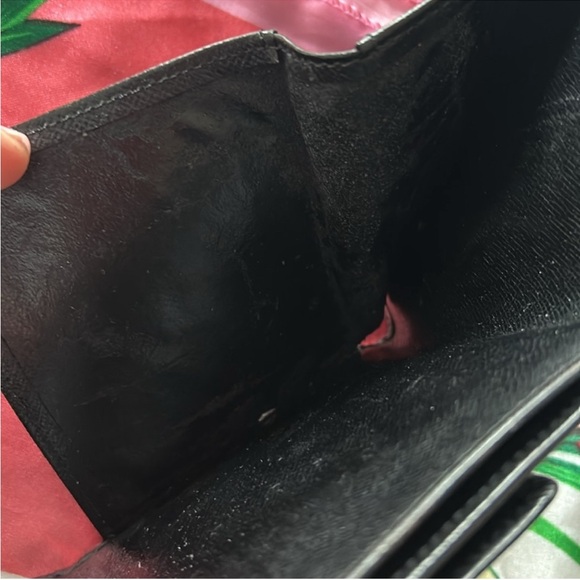 --SOLD-- LV Black unisex black wallet, card holders, cash holder and coin EUC - Picture 4 of 7